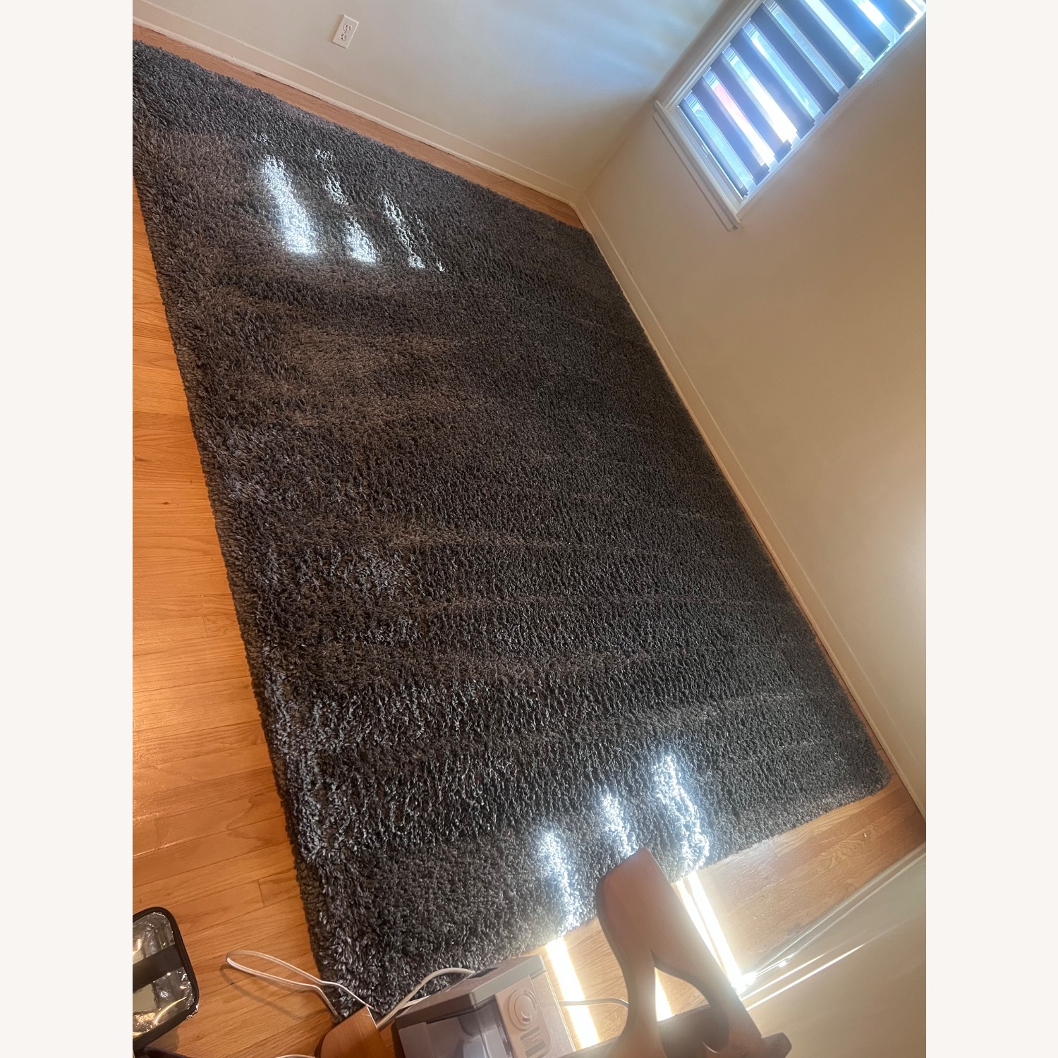 Dark Gray Area Rug 8' x 10' - image-2