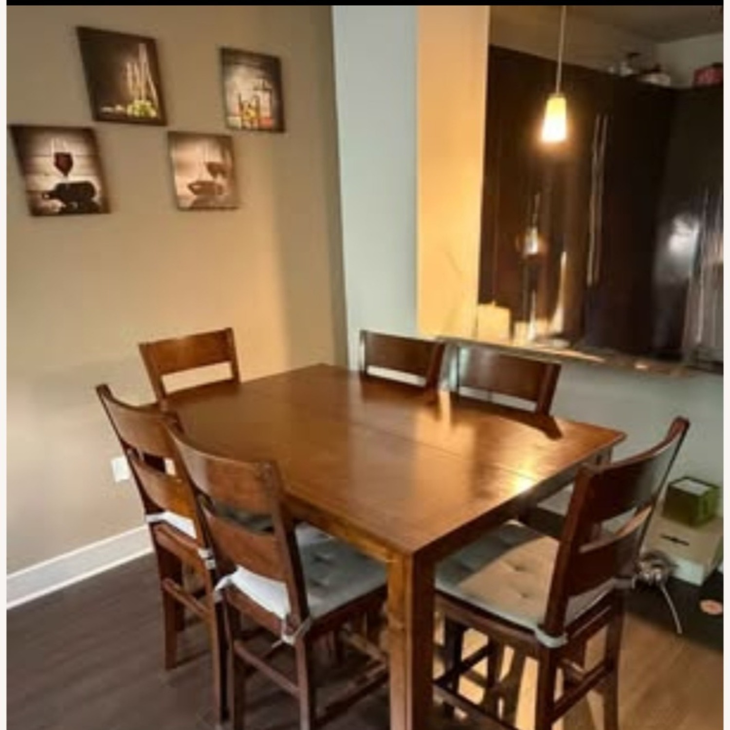 Dark Brown Dining Sets - image-5