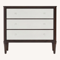 Ethan Allen Veronica Dark Brown Wood Dresser