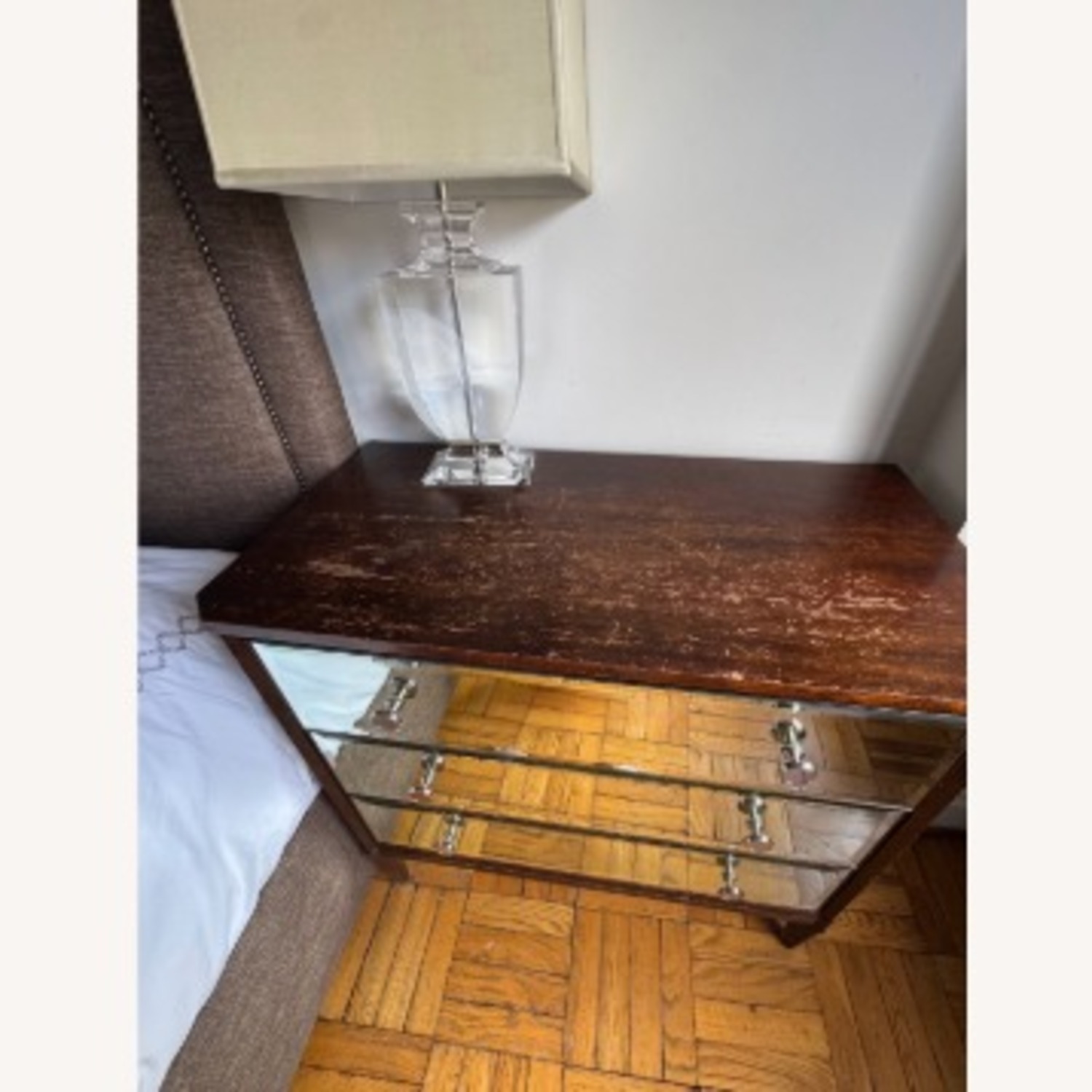 Ethan Allen Veronica Dark Brown Wood Dresser - image-6