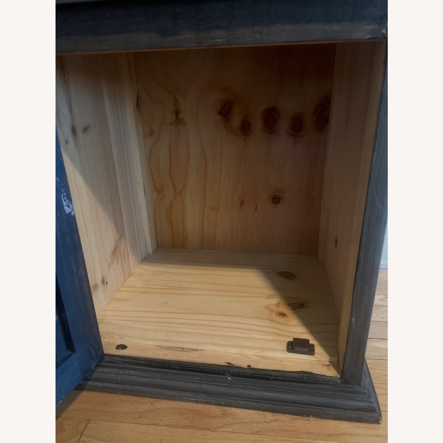 Dark Gray Wood Nightstands - image-7