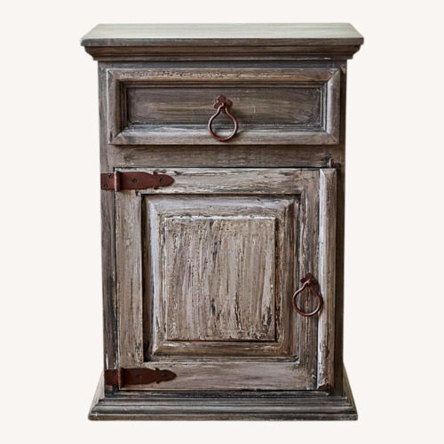 Used Dark Gray Wood Nightstands for sale on AptDeco
