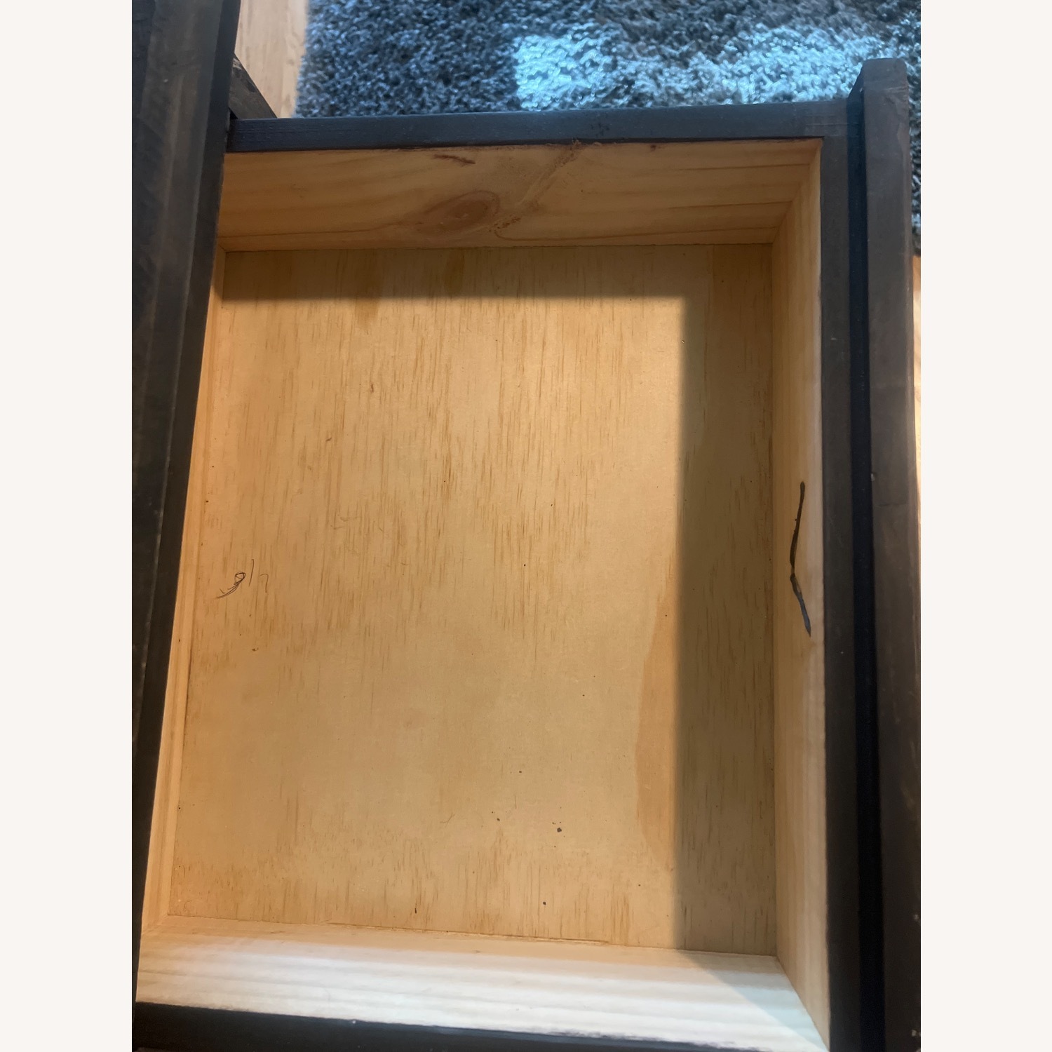 Dark Gray Wood Nightstands - image-6