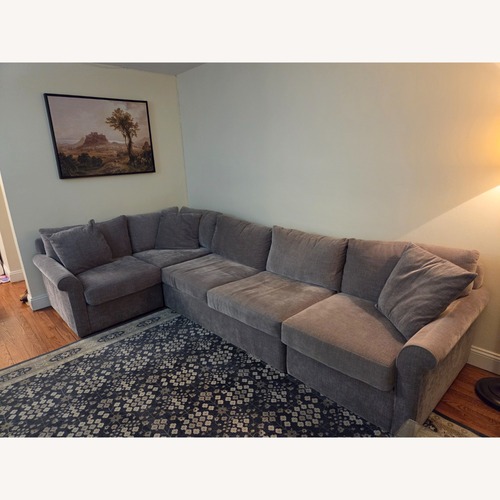 Used Macy's Radley Light Gray Sleeper Sofa for sale on AptDeco