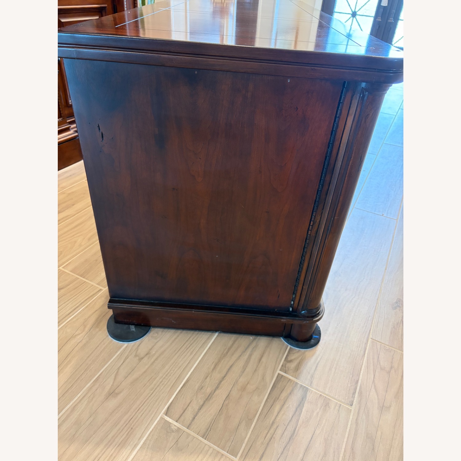 Hooker Furniture Corporation Dark Cherry Credenza - image-3