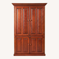 Solid Cherry Corner Armoire / TV Cabinet