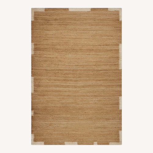 Used Nordic Knots Natural Jute Area Rug 9' x 12' for sale on AptDeco