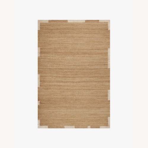 Used Nordic Knots Natural Jute Area Rug 9' x 12' for sale on AptDeco