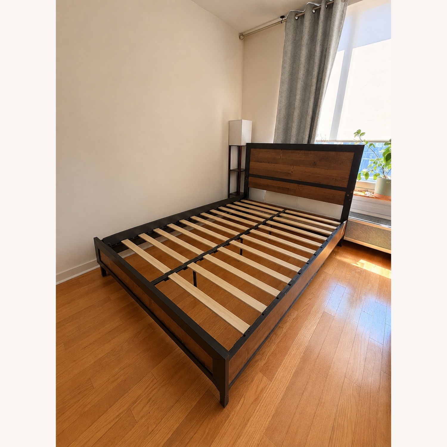 Wayfair Light Brown Queen Bed - image-3