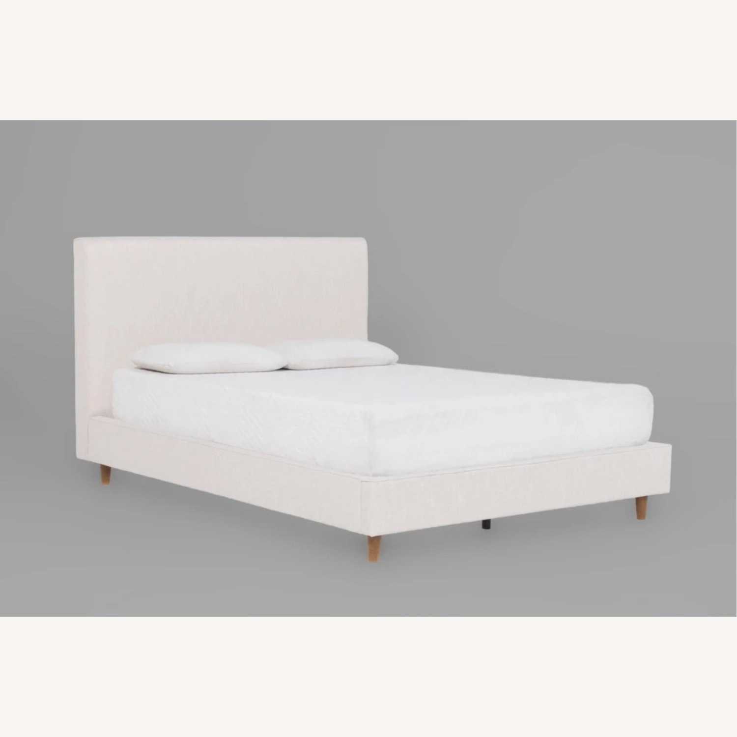 Living Spaces King Sand Upholstered Bed  - image-2