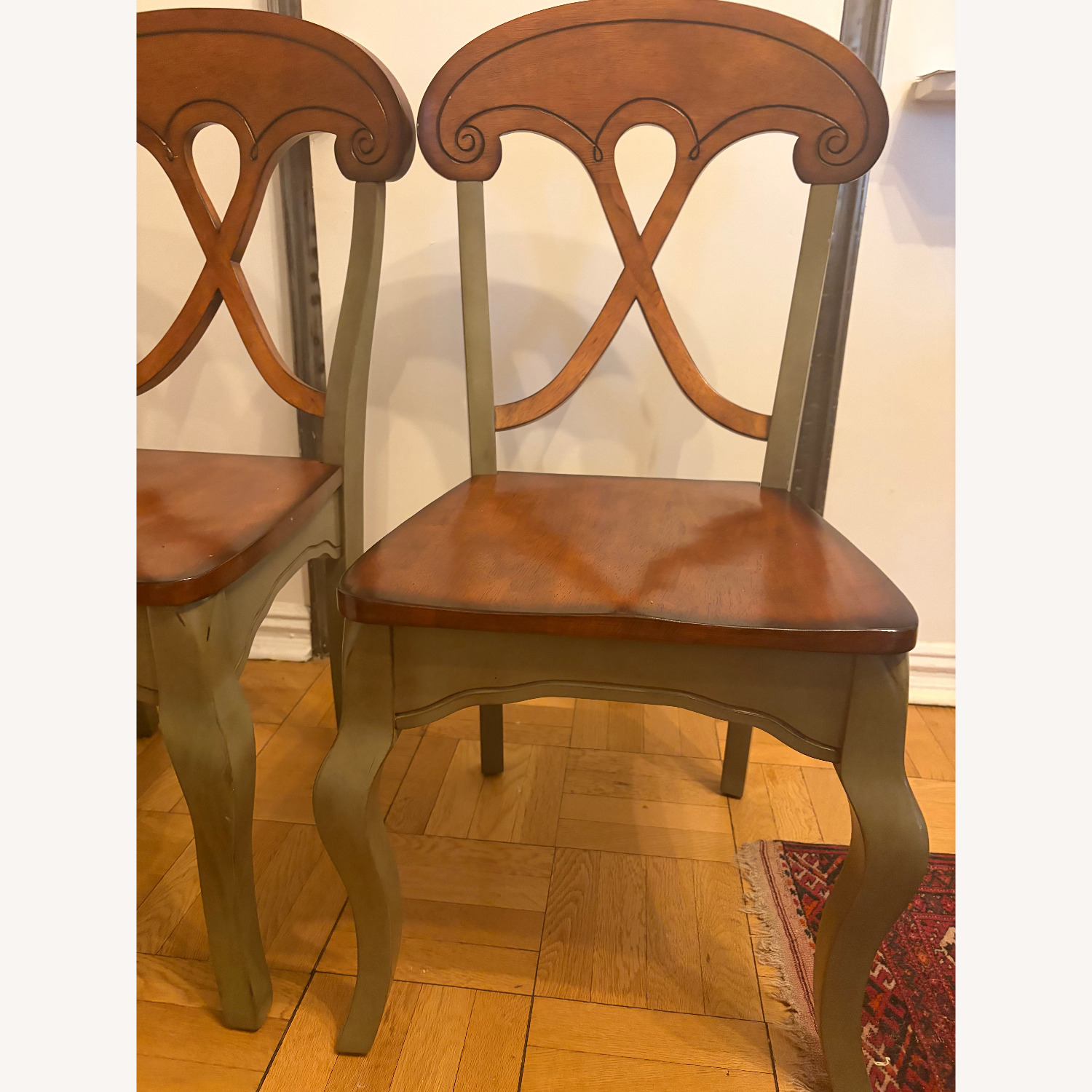 Pier 1 Imports Dark Brown Dining Chair - image-2