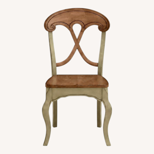 Used Pier 1 Imports Dark Brown Dining Chair for sale on AptDeco
