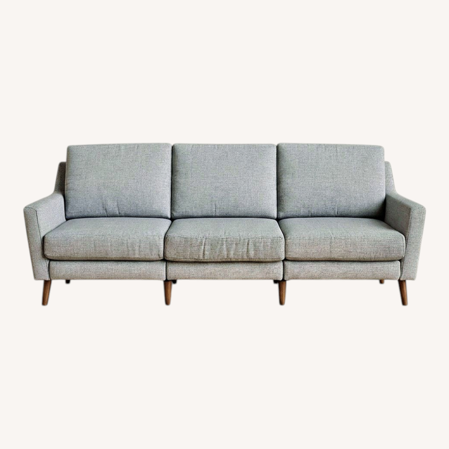 Grey Modular Couch - image-0