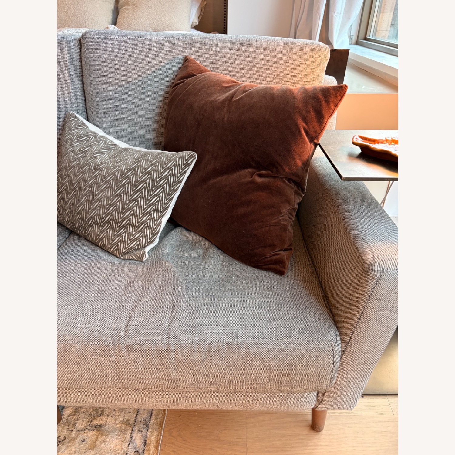 Grey Modular Couch - image-2