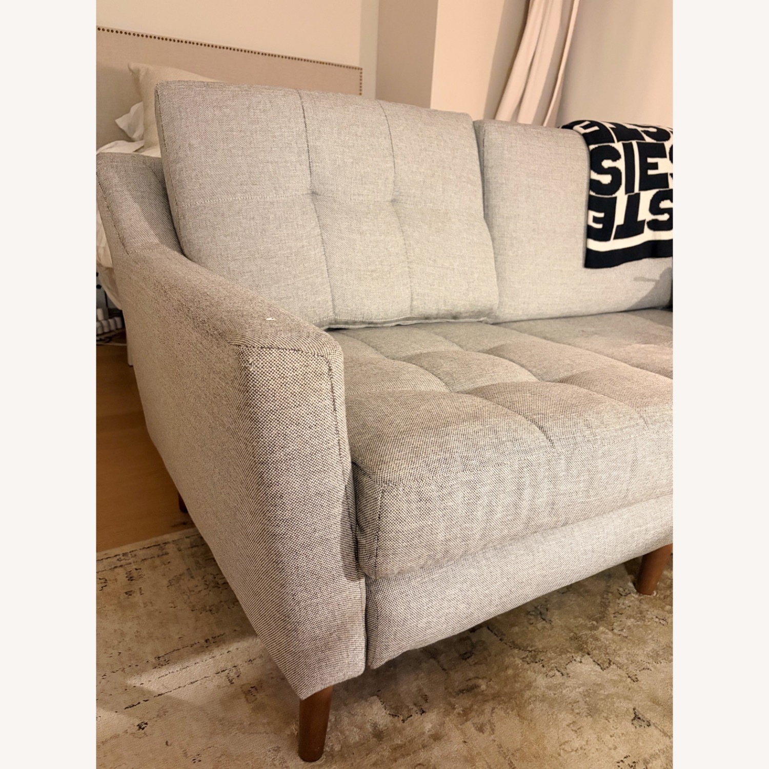 Grey Modular Couch - image-3