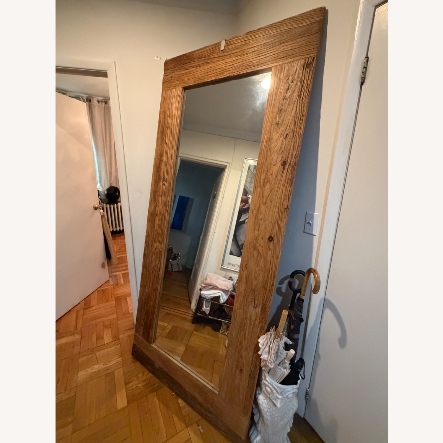 Pottery Barn Floor Mirror - image-4