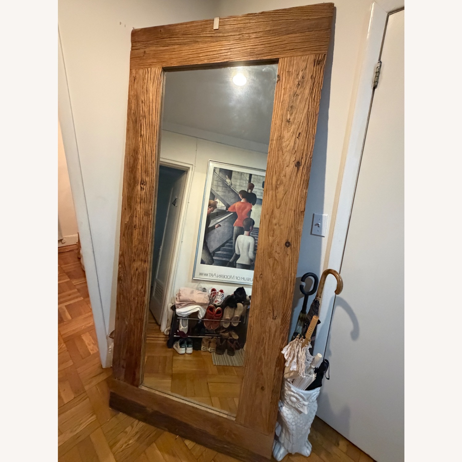 Pottery Barn Floor Mirror - image-3