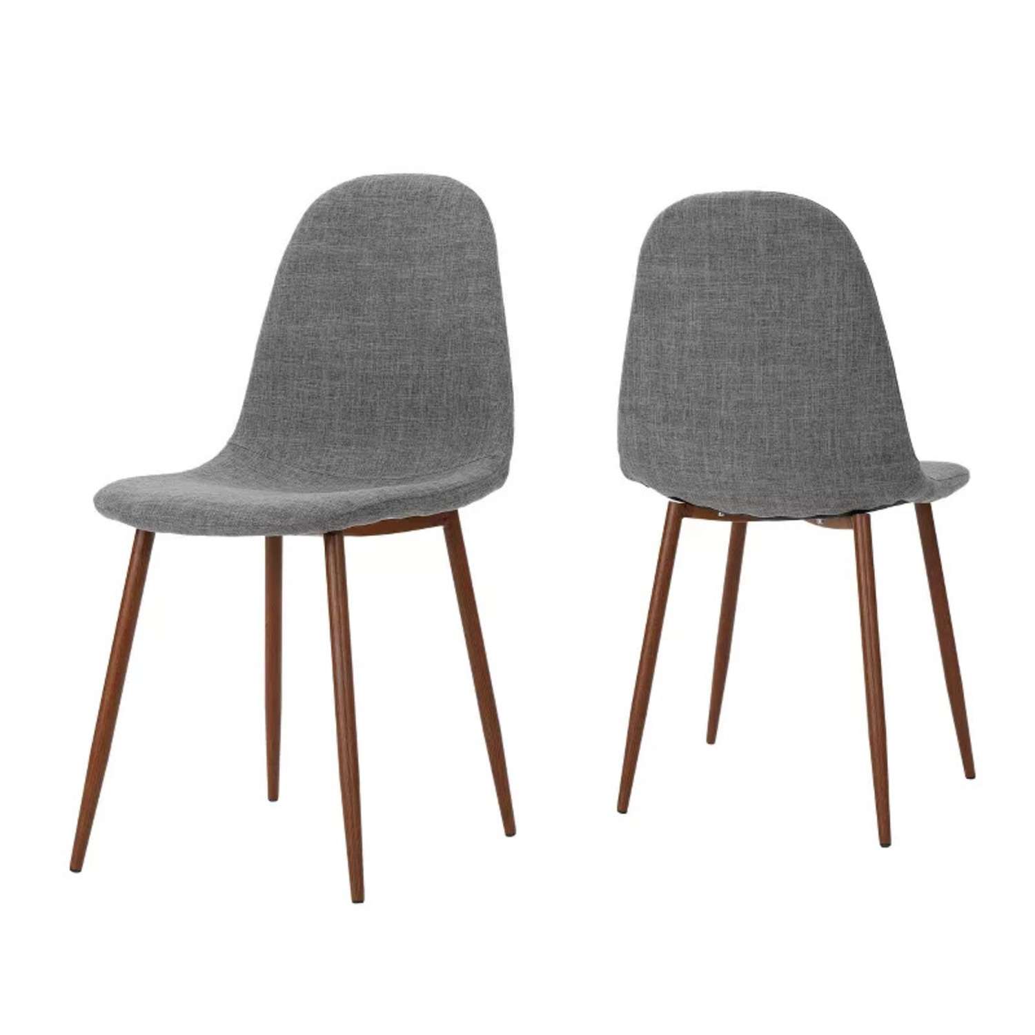 Christopher Knight Home Light Gray Dining Chairs - image-2