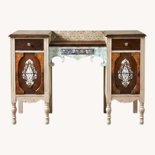 Used Antique Wood Dressing Table for sale on AptDeco