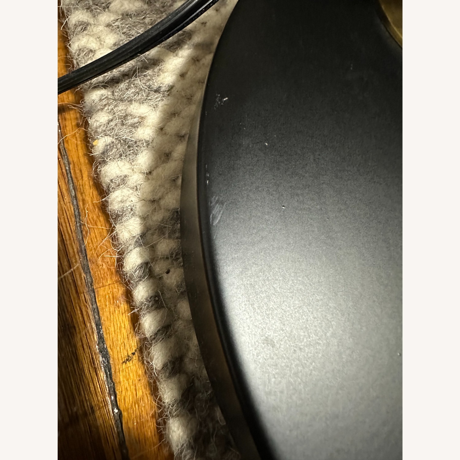 Feather Black Metal Floor Lamp - image-2