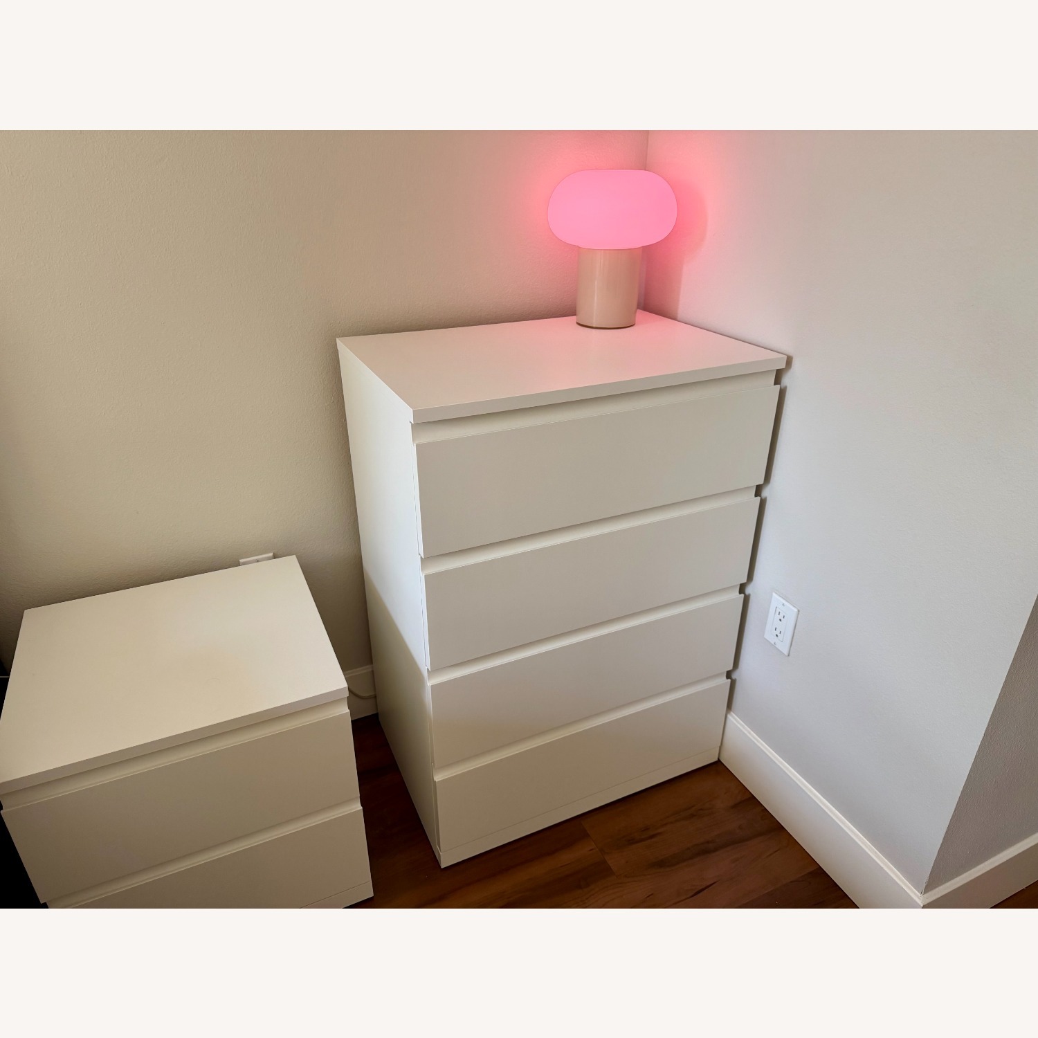 IKEA Storklinta White Wood Dresser - image-1