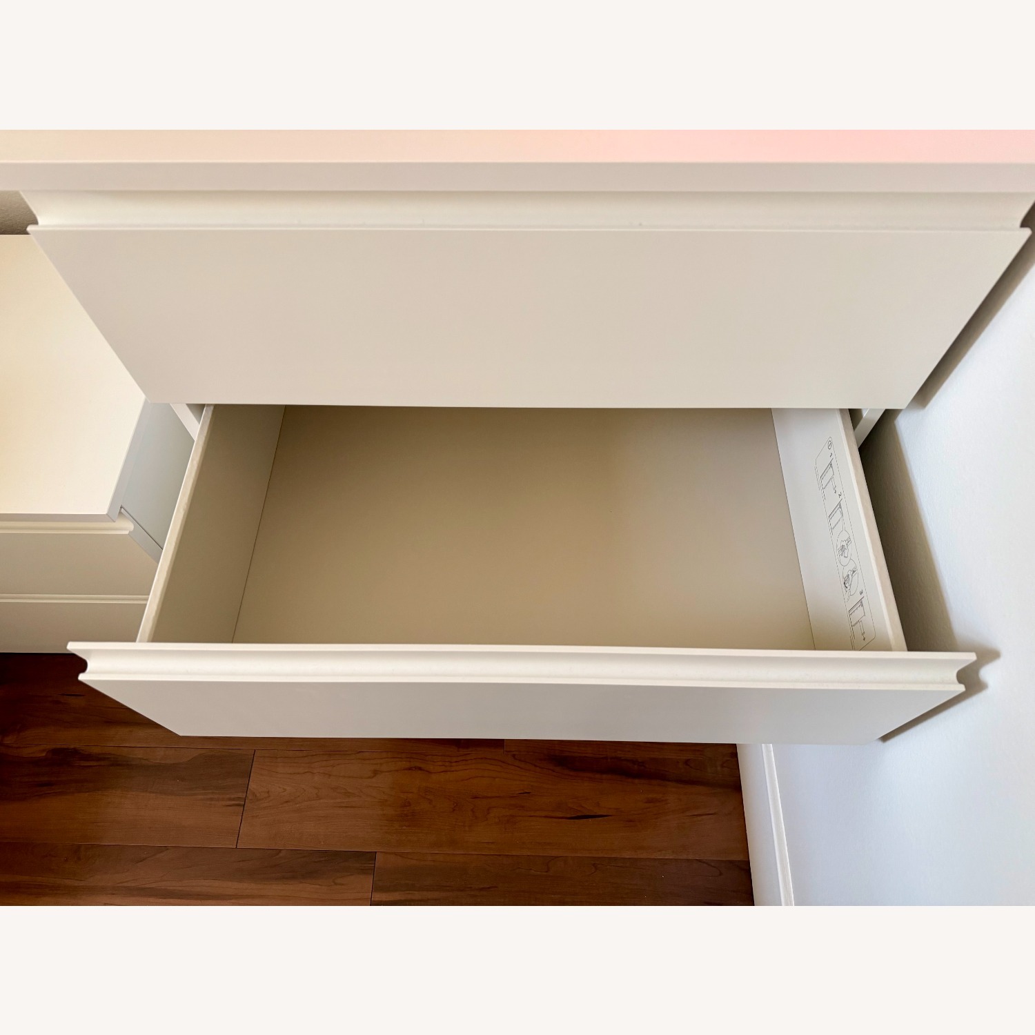 IKEA Storklinta White Wood Dresser - image-3