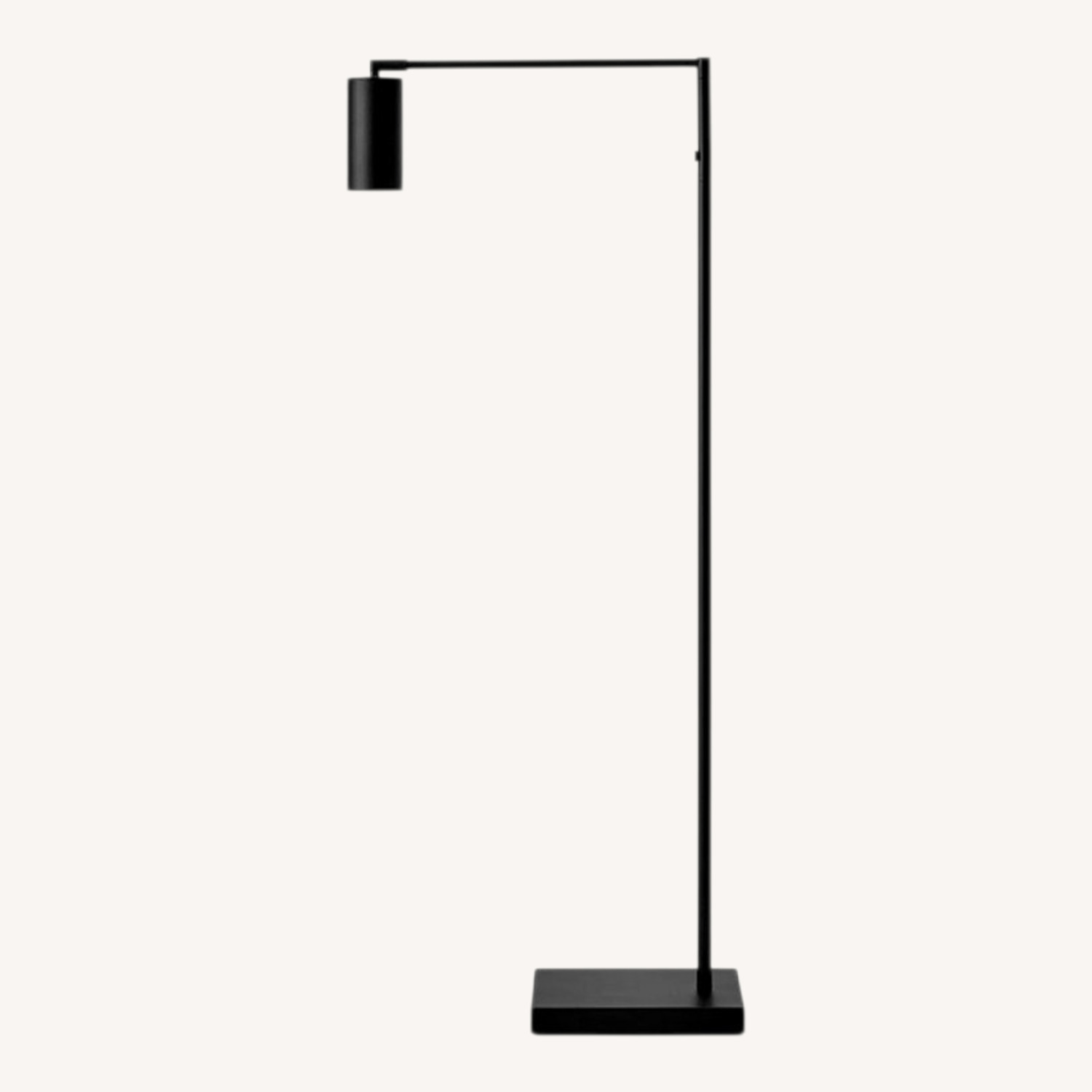 Minimal Black Floor Lamp - image-0