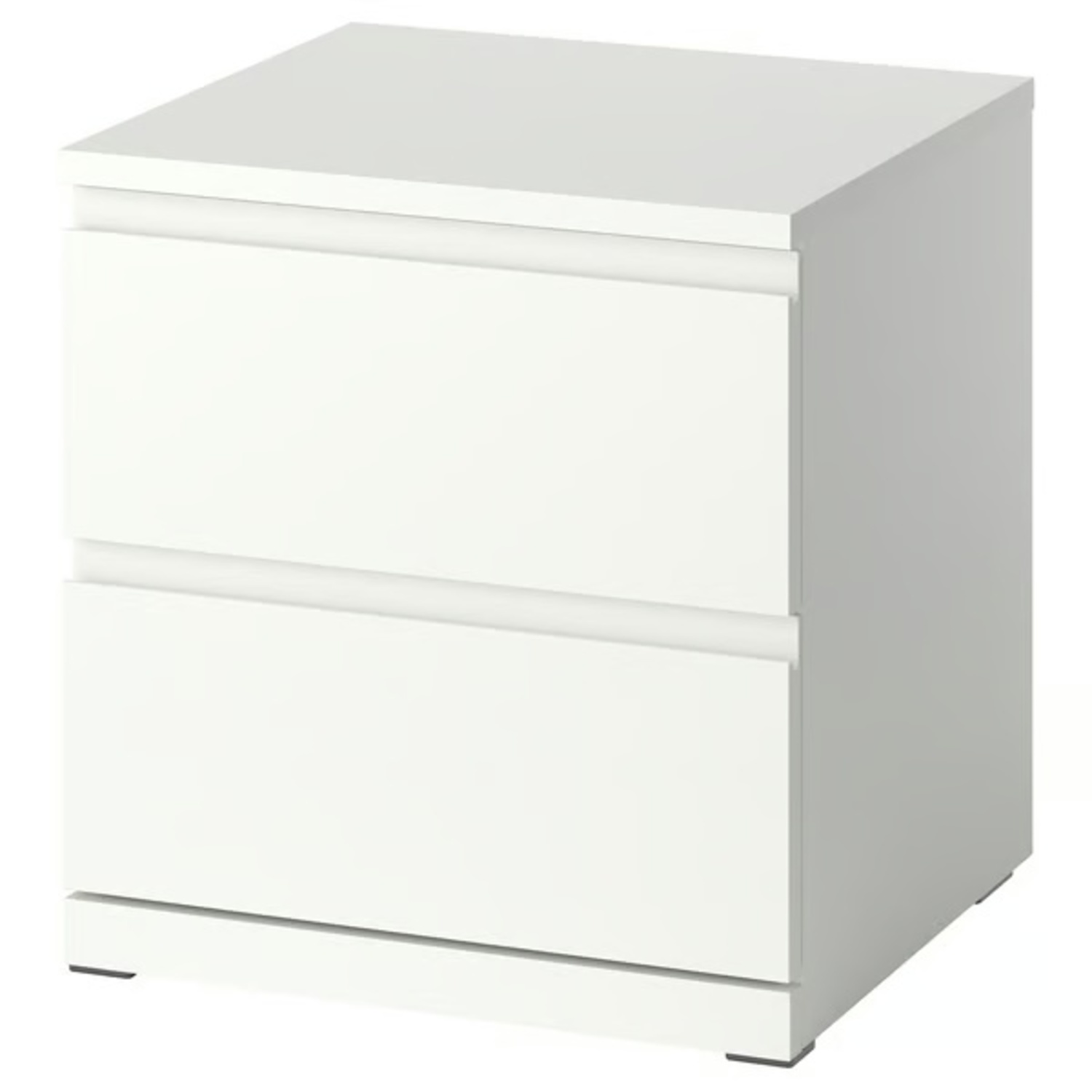 IKEA Storklinta White Wood Nightstand - image-5