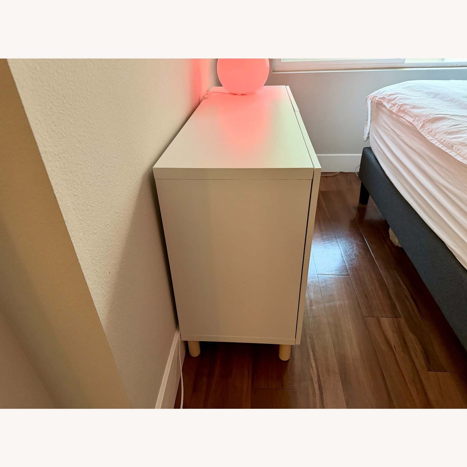 IKEA Besta White Wood Sideboard - image-2