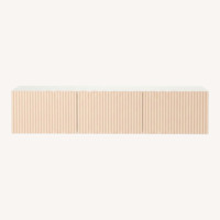 IKEA Bestå Natural Wood Media Storage