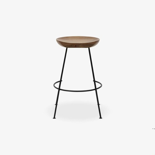 Used Feather Mango Wood Bar Stools for sale on AptDeco