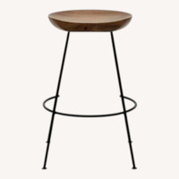 Feather Mango Wood Bar Stools