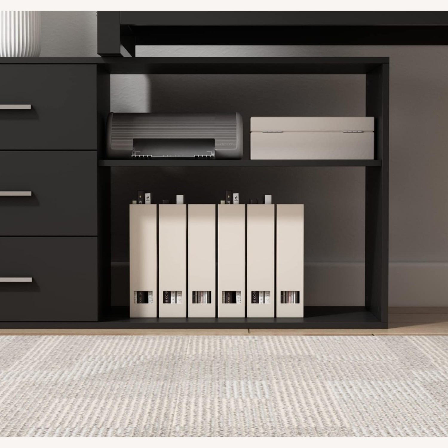 Amazon Black Metal Work Desk - image-2