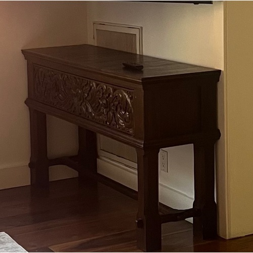 Used Vintage/Antique Dark Brown Media Storage for sale on AptDeco