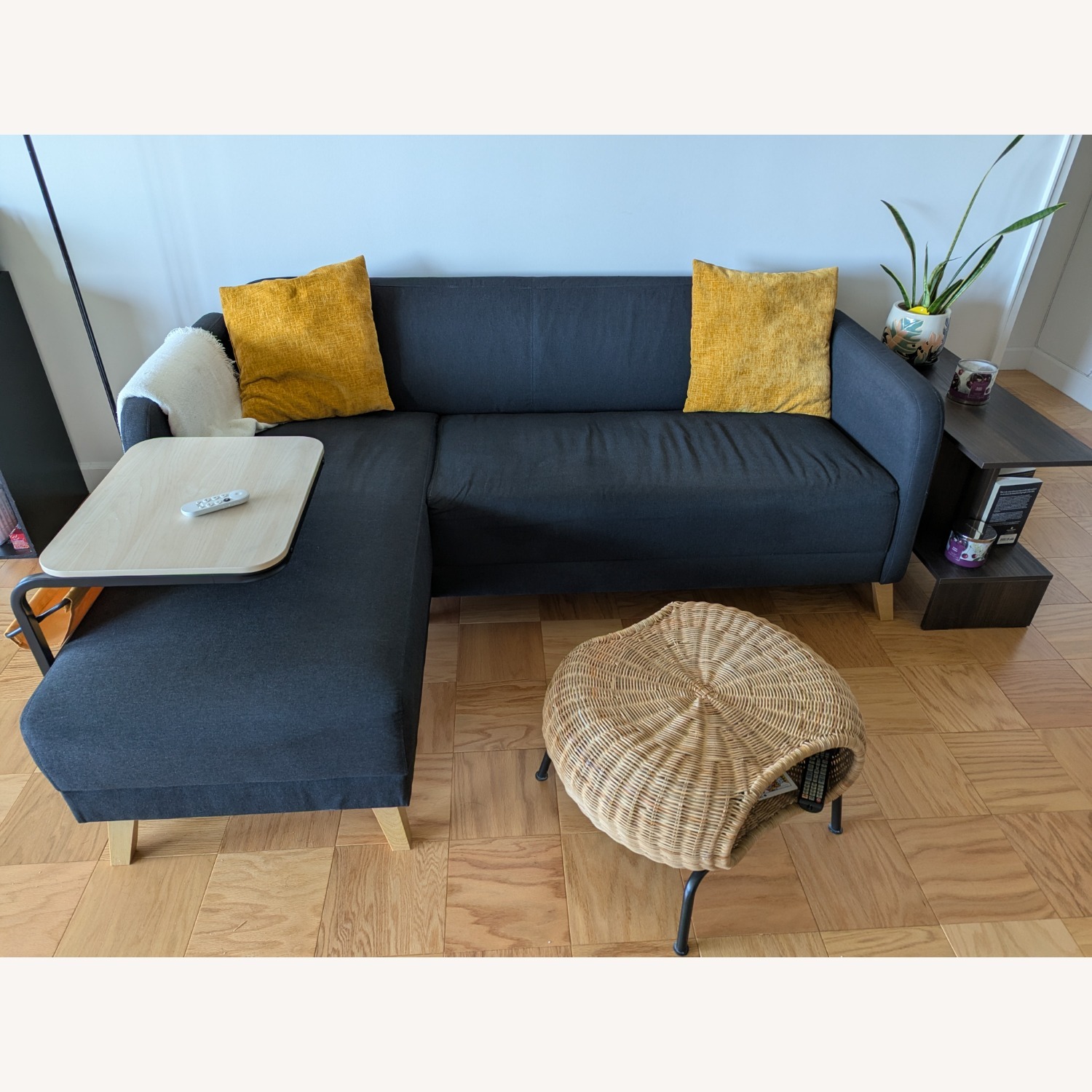 IKEA LINANÄS Sofa with Chaise - image-1