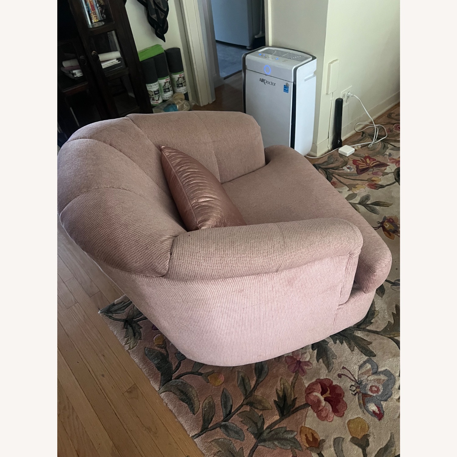 Pink Accent Chair - image-3
