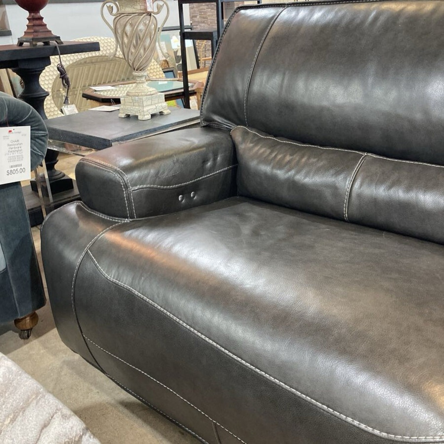 Motion Max Riviera Dual Power Recliner Sofa - image-4
