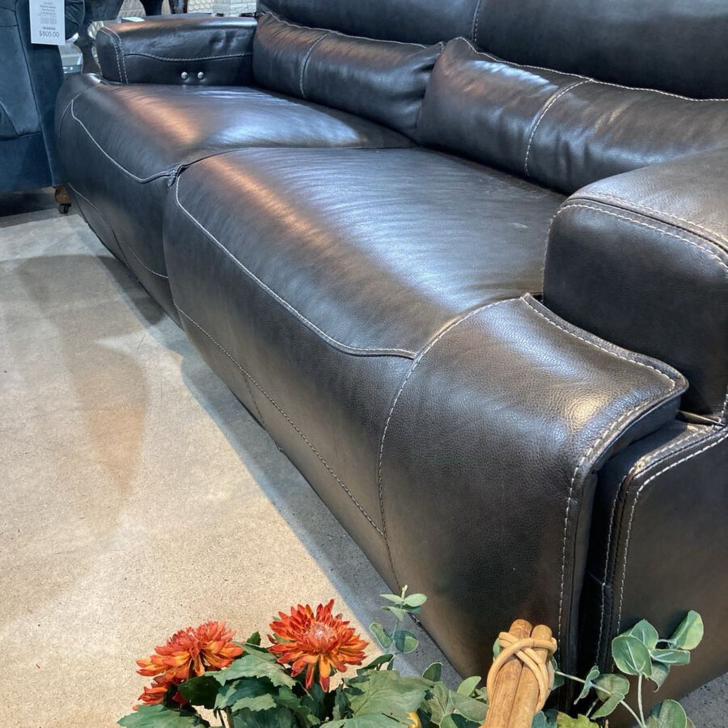 Motion Max Riviera Dual Power Recliner Sofa - image-10