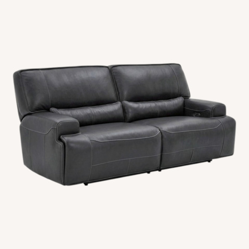 Used Motion Max Riviera Dual Power Recliner Sofa for sale on AptDeco