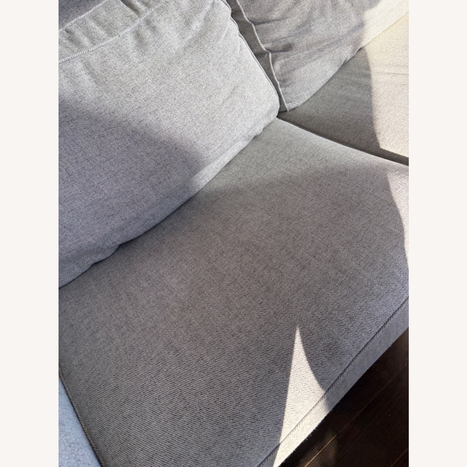 West Elm Light Gray Sleeper Sofa - image-2