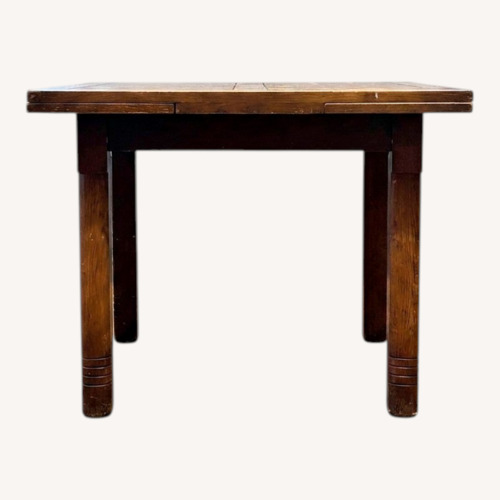 Used Vintage/Antique Dark Brown Dining Table for sale on AptDeco
