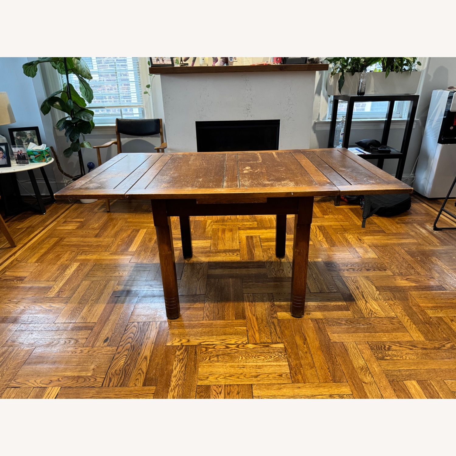 Vintage/Antique Dark Brown Dining Table - image-3