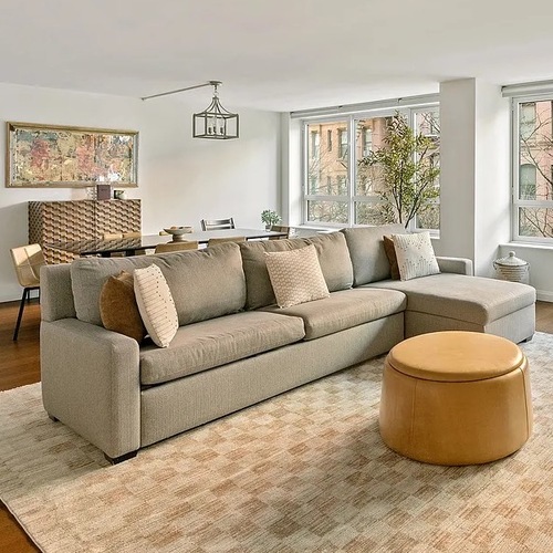 Used American Leather Light Gray Fabric Sleeper Sofa for sale on AptDeco