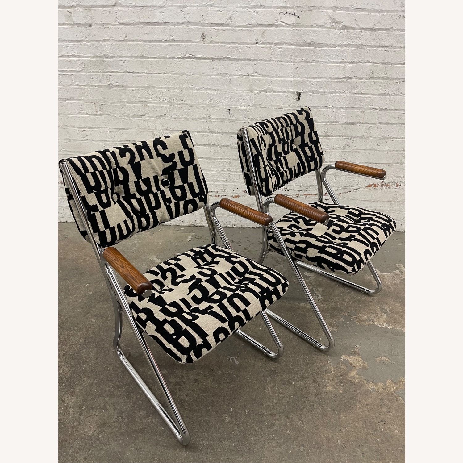 Vintage/Antique Daystrom Metal Dining Chairs - image-4