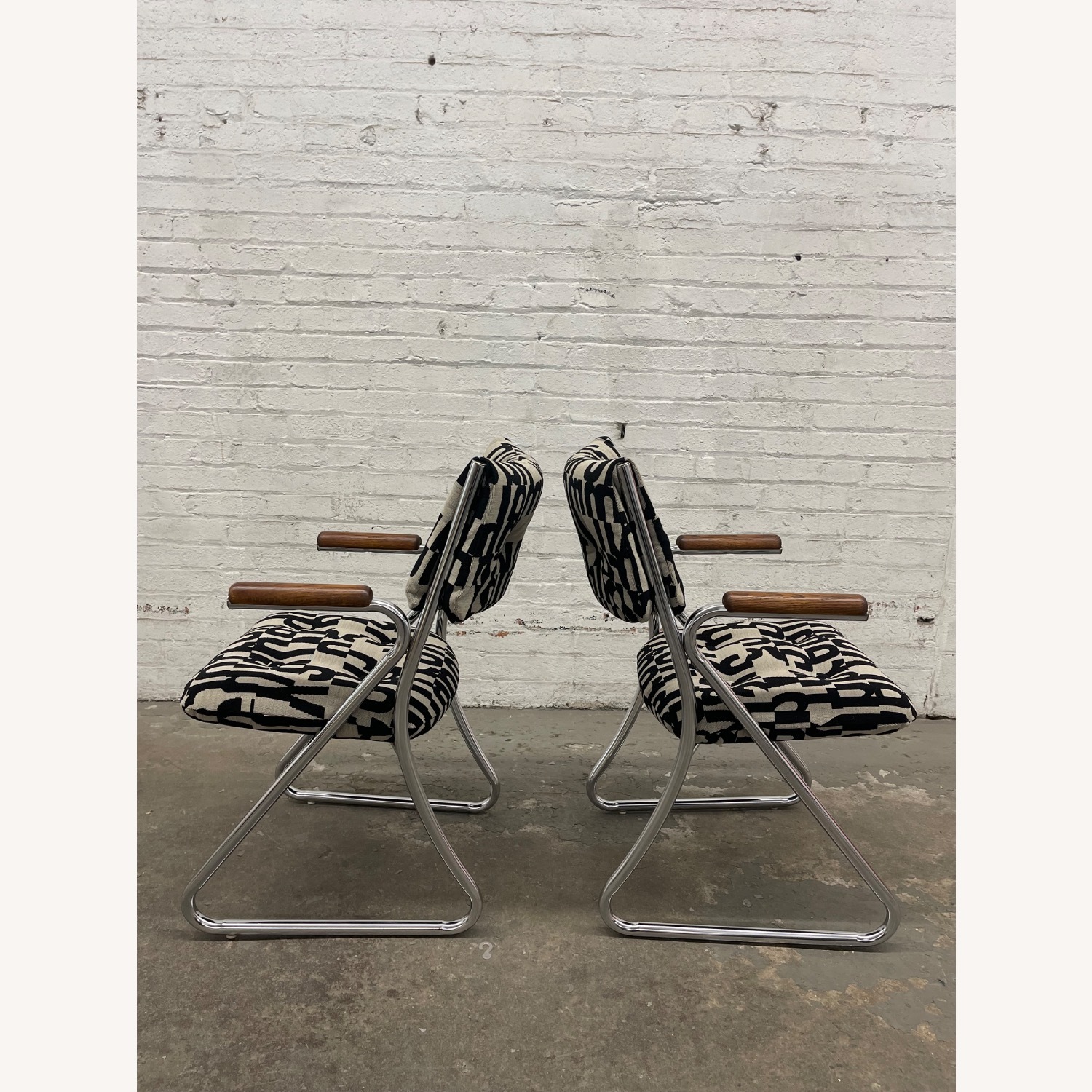 Vintage/Antique Daystrom Metal Dining Chairs - image-6