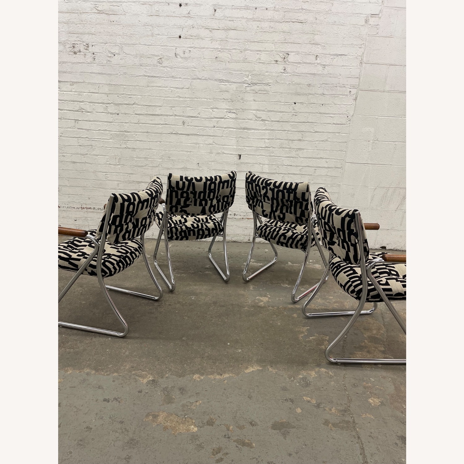 Vintage/Antique Daystrom Metal Dining Chairs - image-12