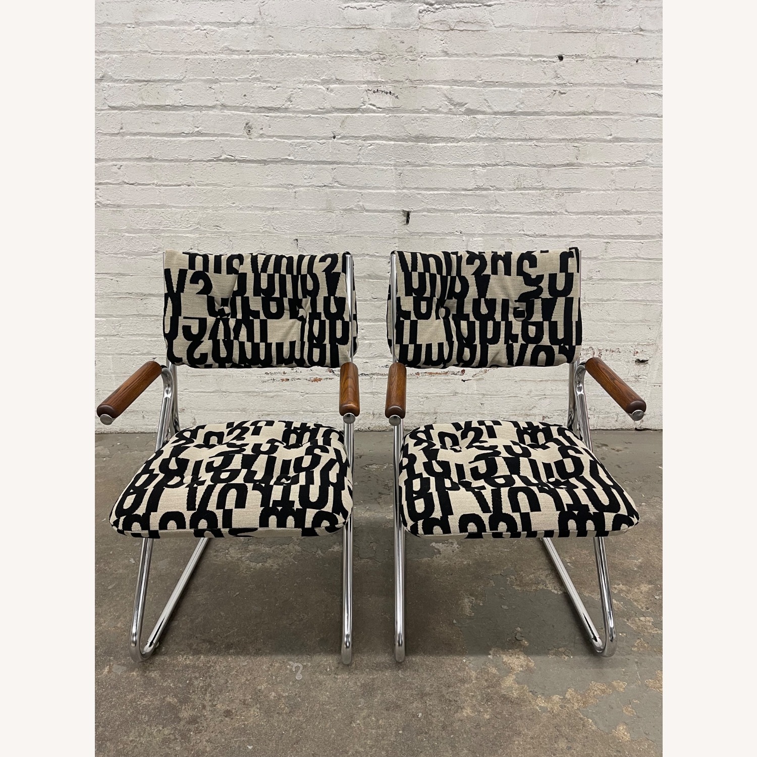 Vintage/Antique Daystrom Metal Dining Chairs - image-3