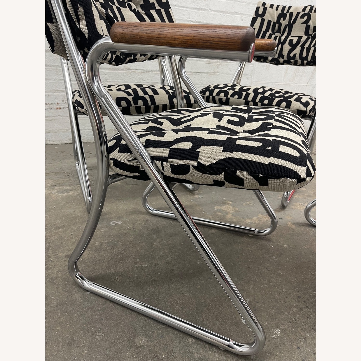 Vintage/Antique Daystrom Metal Dining Chairs - image-9