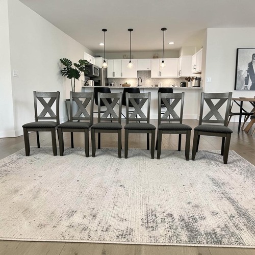 Used Ashley Furniture Caitbrook X Back Dining Chair (6) for sale on AptDeco