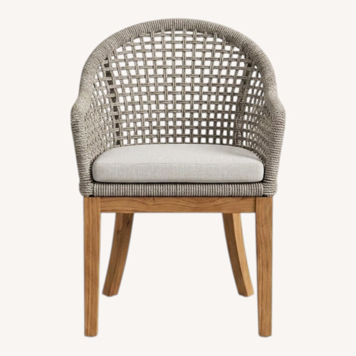 Used Birch Lane Akiva Patio Dining Armchair for sale on AptDeco
